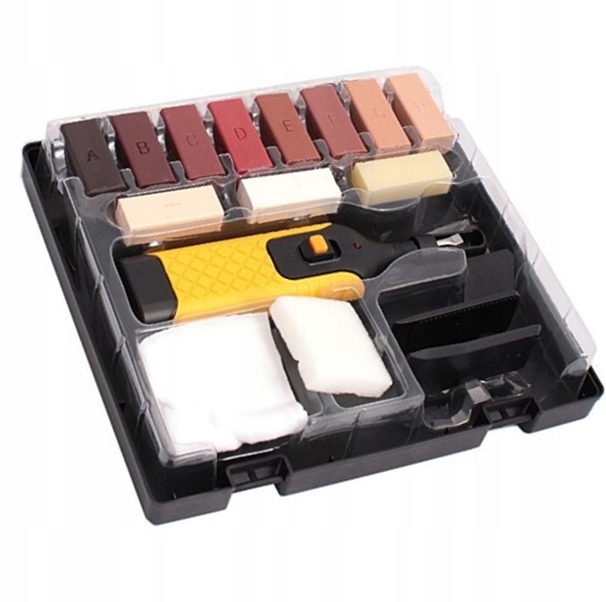 ZESTAW DO NAPRAWY RYS NA PODŁOGACH, MEBLACH, PANELACH DREWNIANYCH