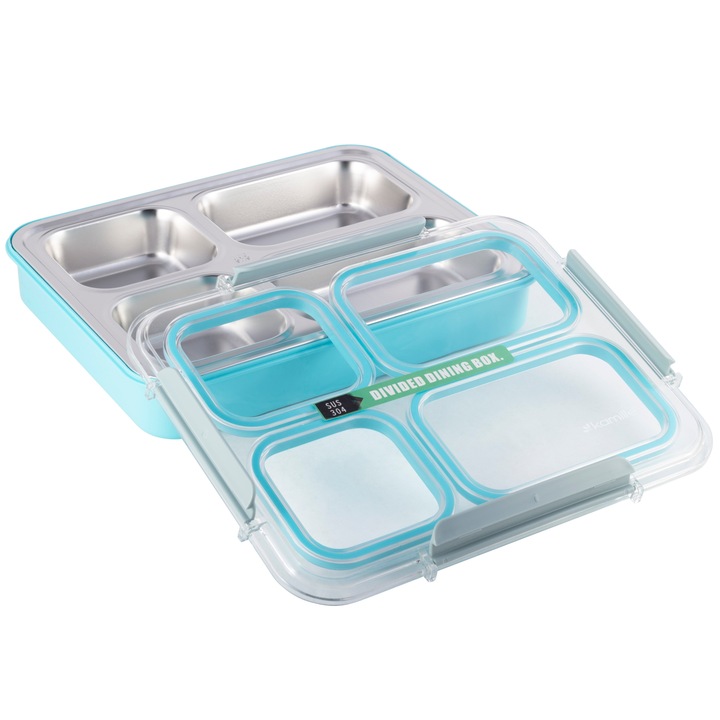 POJEMNIK OBIADOWY TERMOS NA ŻYWNOŚĆ OBIAD LUNCH BOX KAMILLE