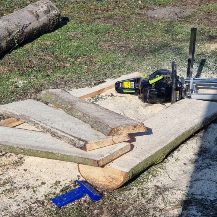 Prowadnica do piły spalinowej 14"-36” Trak łańcuchowy Przenośna