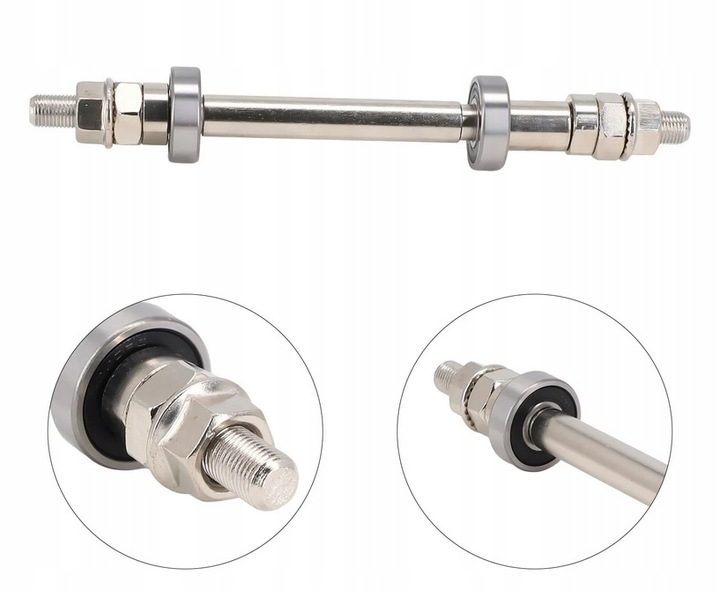 OŚ ROWEROWA NA ŁOŻYSKA TYLNEGO KOŁA NA WOLNOBIEG