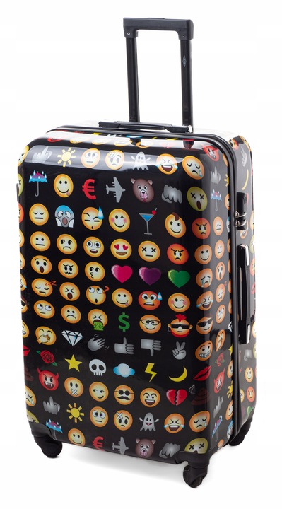 DUŻA WALIZKA PODRÓŻNA TURYSTYCZNA NA KÓŁKACH TORBA XXL ABS