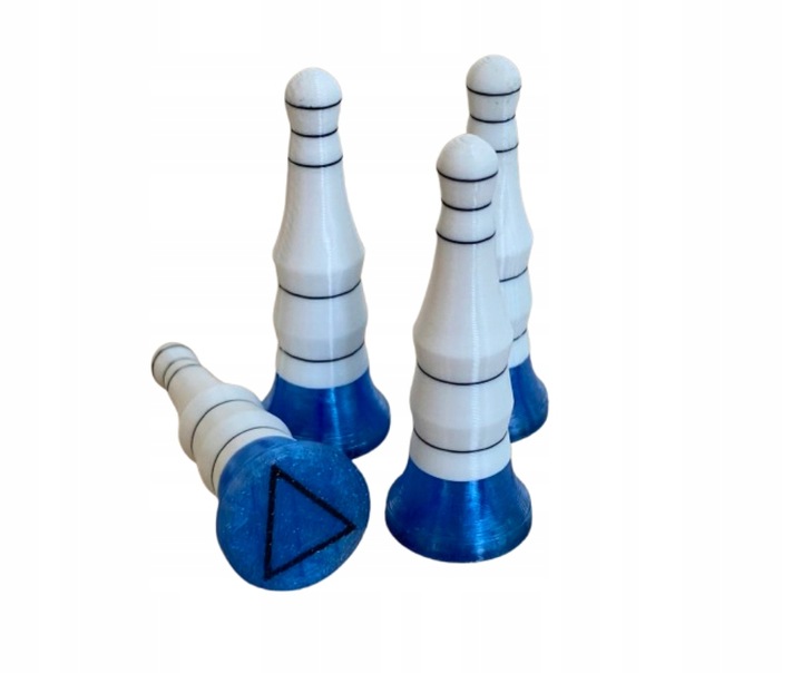 Leveling Mates38 pionki do poziomowania szafek, zestaw 16 sztuk