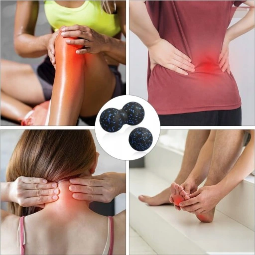 ROLLER WAŁEK ROLKA PIŁKA DUOBALL DO MASAŻU ROLOWANIA CIAŁA PLECÓW NÓG EPP 3