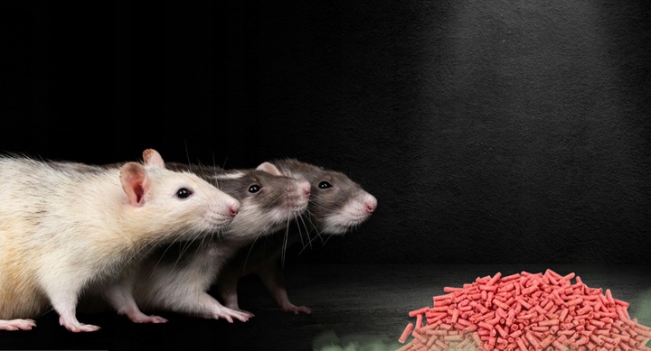 RATIMOR Trutka na myszy i szczury granulat Trucizna Bromadiolon 5kg