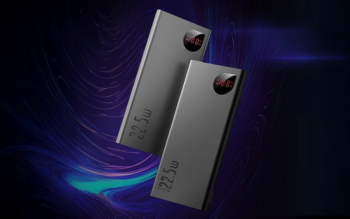 BASEUS POWER BANK 10000MAH 22.5W SZYBKIE ŁADOWANIE PD, 3 PORTY BEZPIECZNY