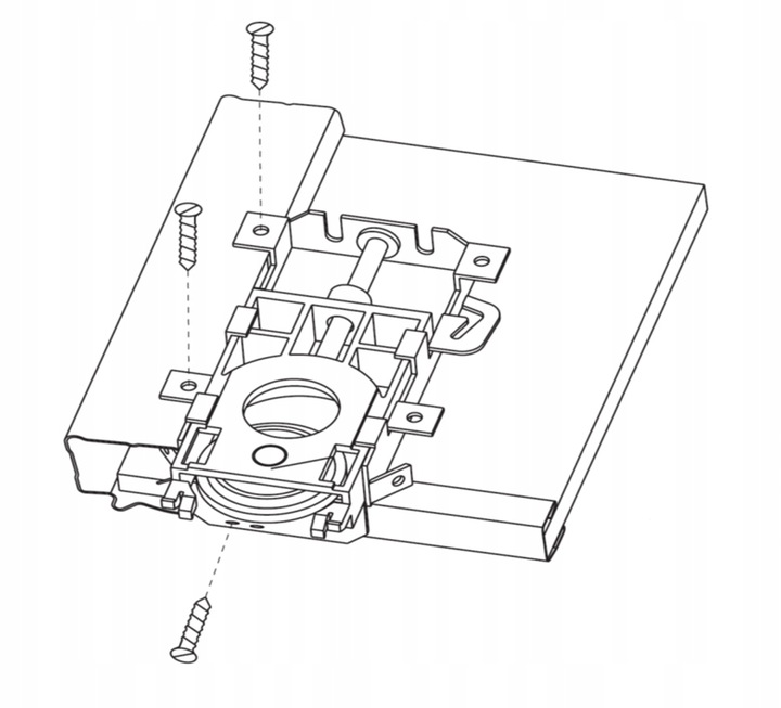 WÓZEK DOLNY ŁOŻYSKOWANY ROLKA DO SZAFY I DRZWI PRZESUWNYCH INDECO 2szt