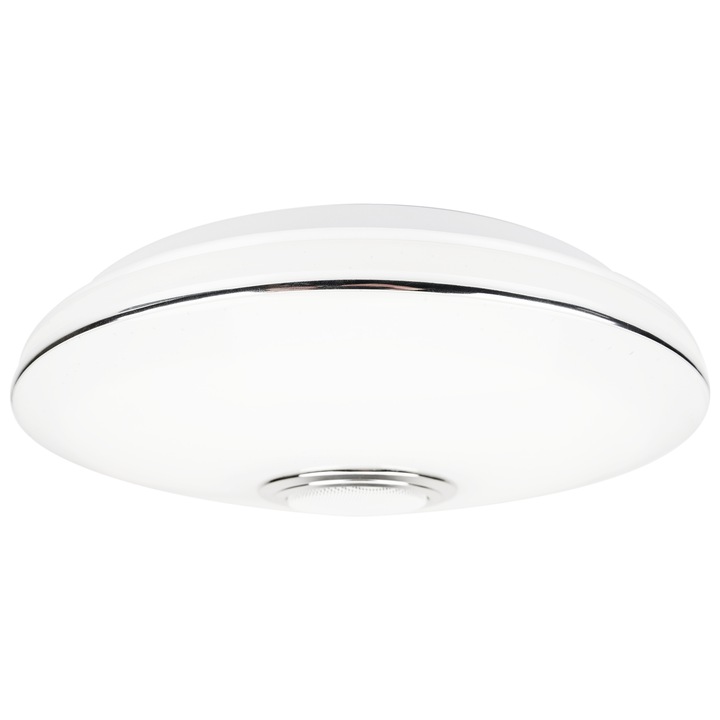Lampa plafon LED RGB GŁOŚNIK Bluetooth 40w + PILOT