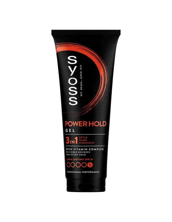 SYOSS Żel do włosów Power Hold 250 ml