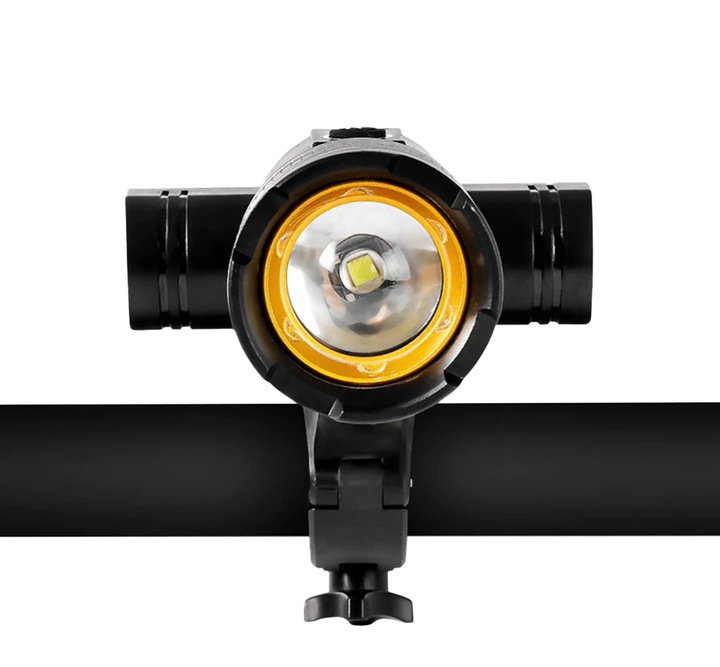 MOCNA LAMPKA ROWEROWA LED XML-T6 CREE USB ZOOM