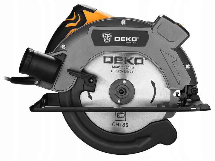 PIŁA TARCZOWA PRZECINARKA PILARKA RĘCZNA DO DREWNA 1600W TARCZA 185MM