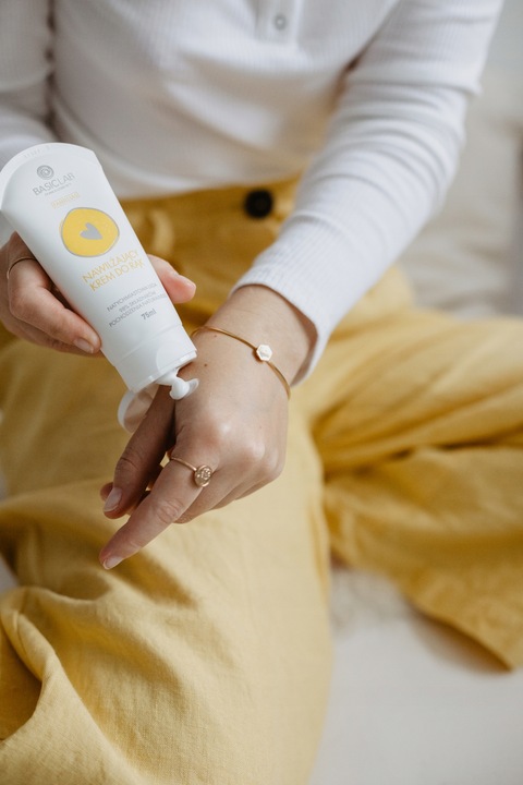 BasicLab Zestaw Nawilżający Krem do Twarzy i Nawilżający Krem do Rąk 75 ml