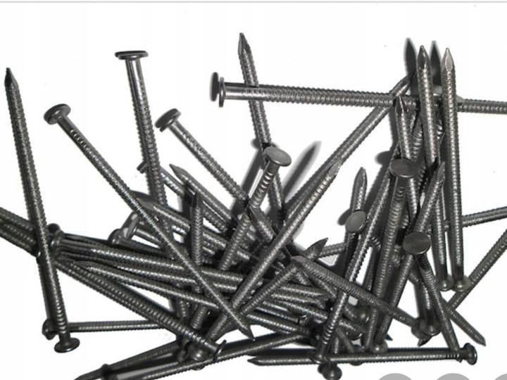 GWOŹDZIE BUDOWLANE CZARNE 4" 100mm 4x100mm | 5KG