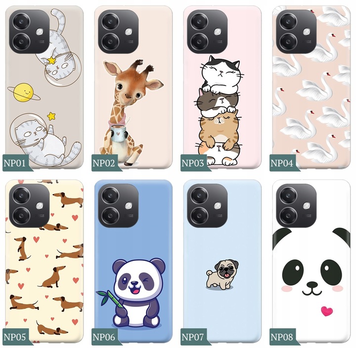 ETUI do OPPO A40 / A40M + SZKŁO HARTOWANE CASE WZORY