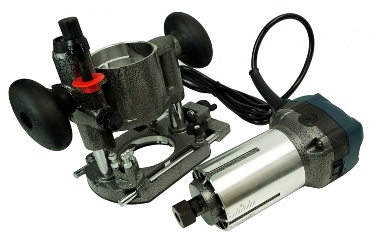 FREZARKA GÓRNOWRZECIONOWA DO DREWNA Z ZESTAWEM FREZÓW