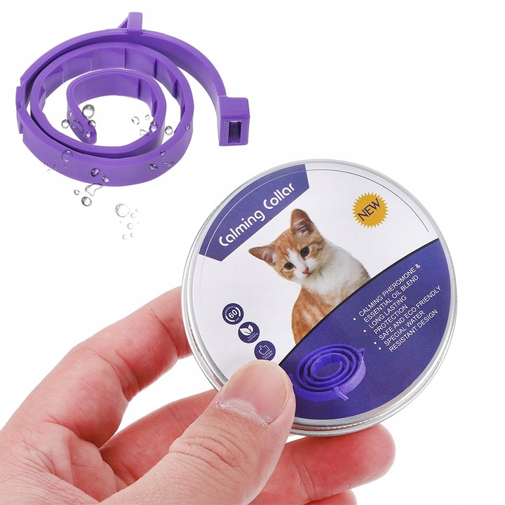 Obroża na pchły i kleszcze dla kota w wieku 8 miesięcy 32 CM