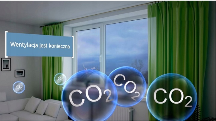 Nawiewnik okienny montaż BEZINWAZYJNY New Air Comfort box airbox do okna