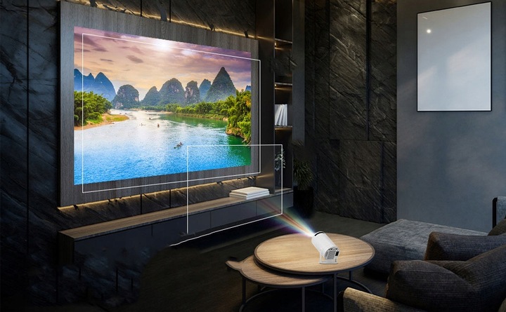 MINI PROJEKTOR PRZENOŚNY DreamCatcher Z40 RZUTNIK FULL HD 4000 LM