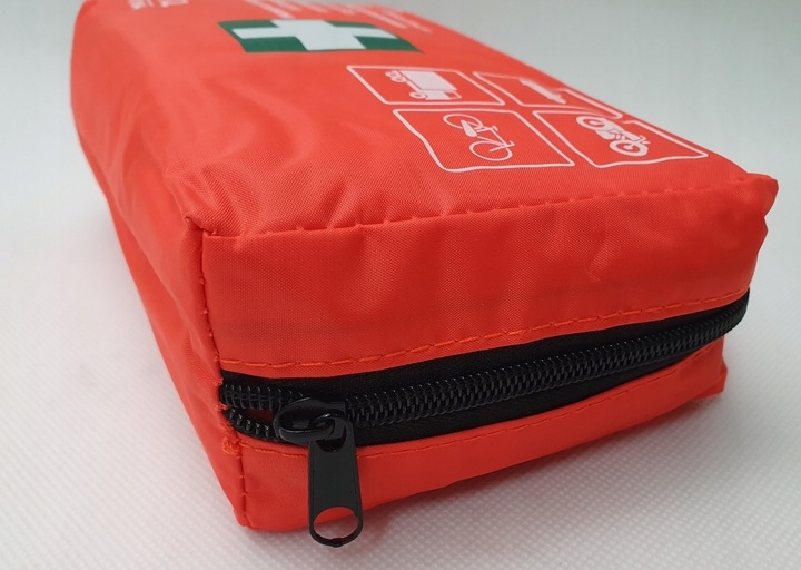 APTECZKA SAMOCHODOWA 41 elementów CAŁA EUROPA norma DIN13164:2022 +ustnik