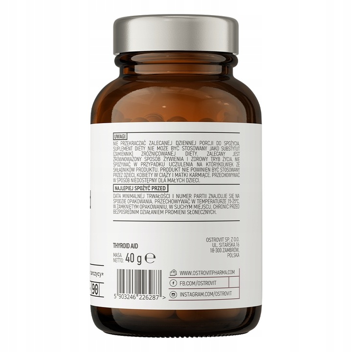 OstroVit Pharma Thyroid Aid 90 kapsułek