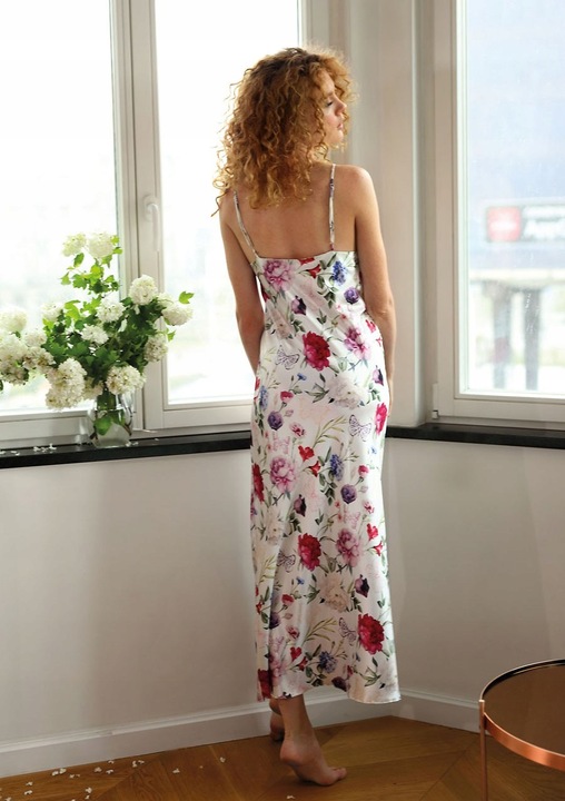 HALKA FLOWERS DK-HI M biały DKAREN