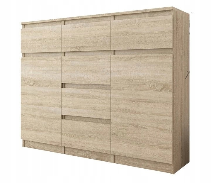 KOMODA 98CM SZAFKA 6 SZUFLAD SONOMA S62D