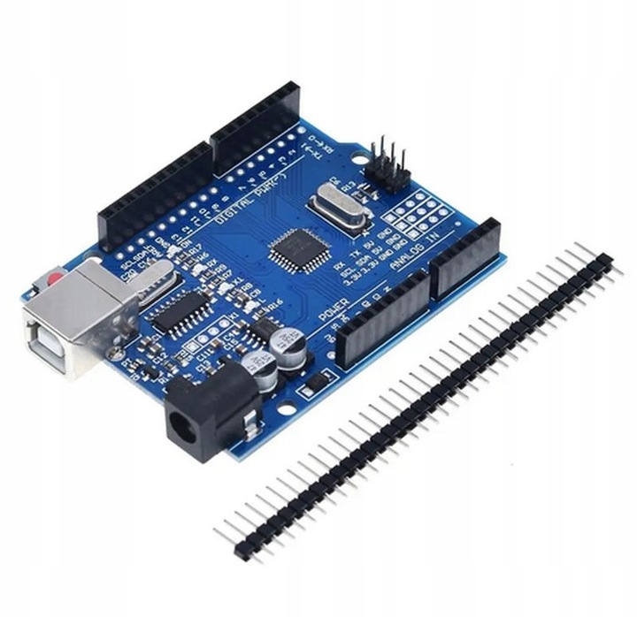 UNO R3 CH340G ZGODNE Z ARDUINO UNO R3 ATMEGA328P KLON CLONE BOARD + KABEL