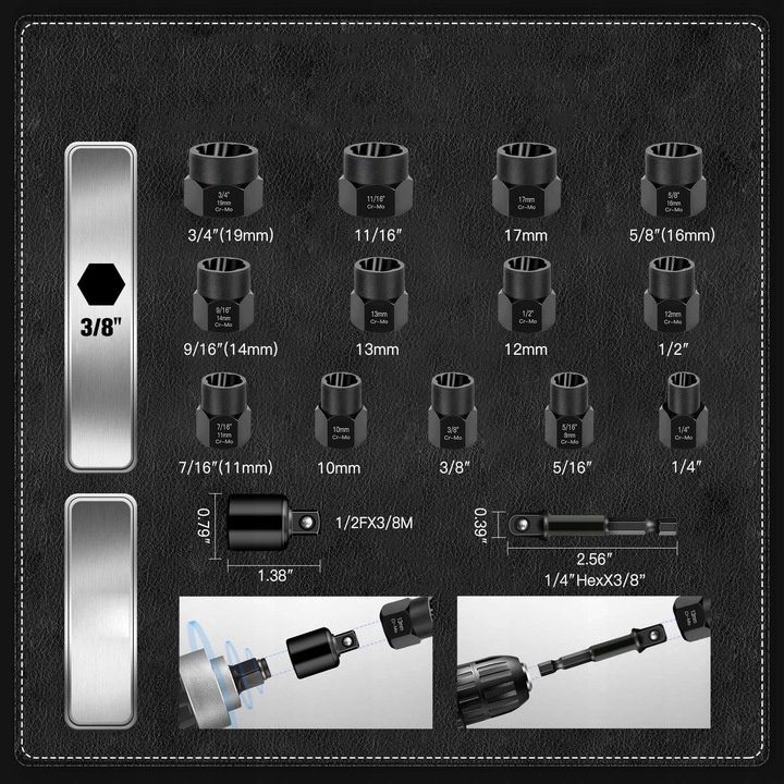 NASADKI DO USZKODZONYCH OBROBIONYCH ŚRUB NAKRĘTEK