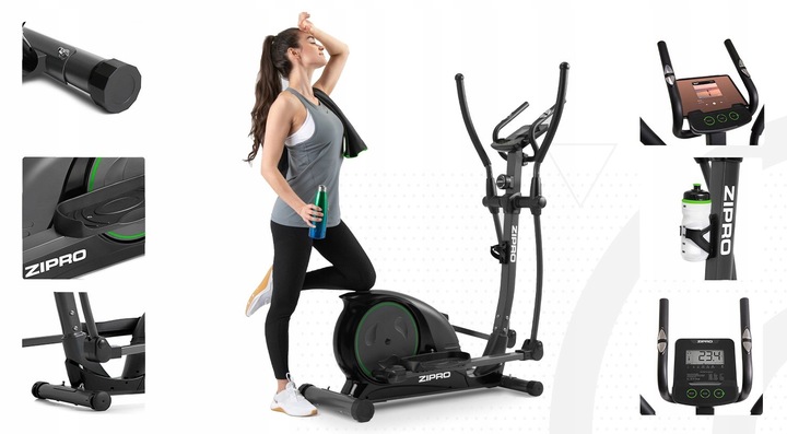 Orbi-Trek Trenażer Eliptyczny Treningowy Magnetyczny do 150kg - Hulk