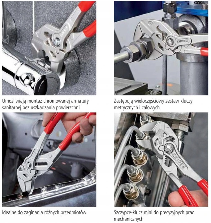 KNIPEX 86 03 300 Szczypce klucz w jednym narzędziu