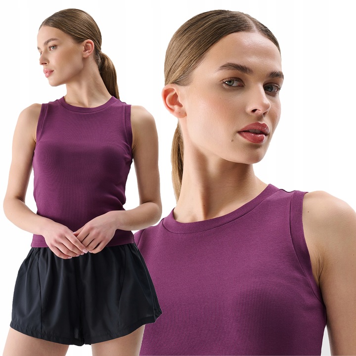 4F KOSZULKA DAMSKA TOP M TSLEF132 SS25