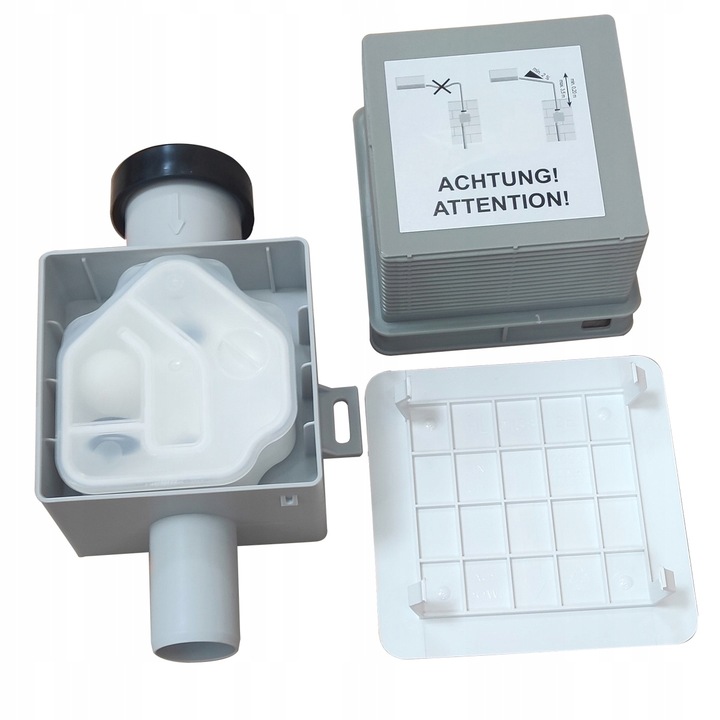 Syfon antyzapachowy podtynkowy 32 kulka - klimatyzacja skropliny HL138