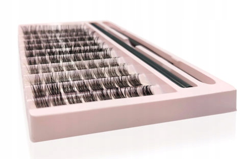 GLOVIS Rzęsy Bondingowe Zestaw do Samodzielnej Aplikacji + Klej do