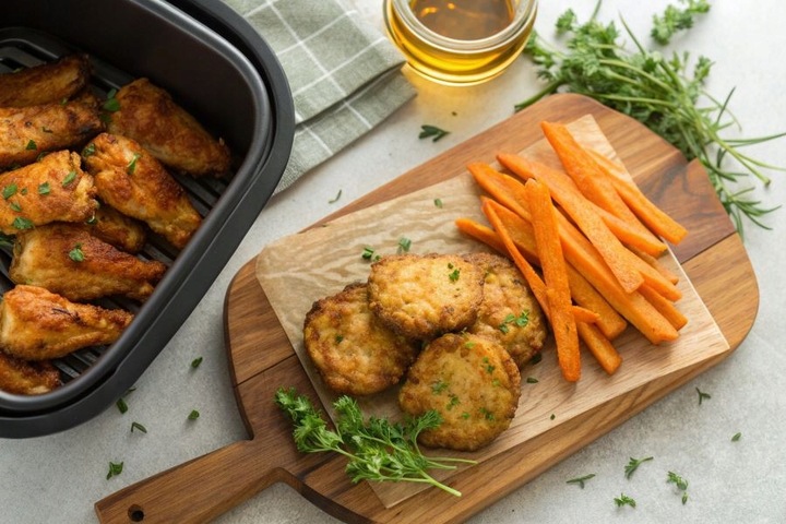 FRYTKOWNICA BEZTŁUSZCZOWA 2800W AIR FRYER 11L DUŻA XXL