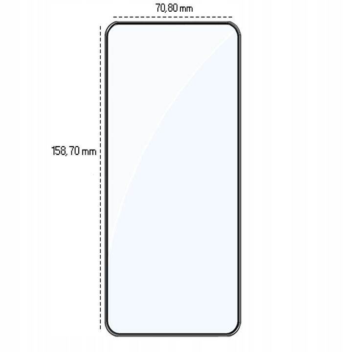 3x SZKŁO NA CAŁY EKRAN DO XIAOMI NOTE 10 PRO PEŁNE HARTOWANE SZKIEŁKO 5D