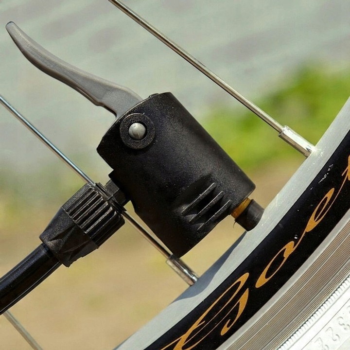 POMPKA ROWEROWA Z MANOMETREM RĘCZNA DO ROWERU PIŁEK SAMOCHODOWA PODŁOGOWA