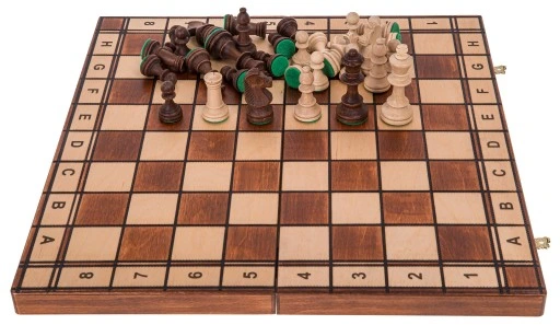 SQUARE - Szachy drewniane JOWISZ - 40 x 40 cm