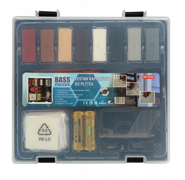 ZESTAW NAPRAWCZY DO PŁYTEK CERAMICZNYCH NAPRAWY GLAZURY TERAKOTY