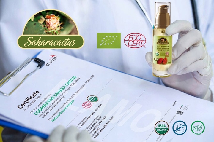 BIO Olej z Opuncji Premium - Odmładzanie Skóry Anti-Aging (pompka) 30ml