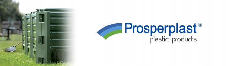 KOMPOSTOWNIK OGRODOWY DOMOWY 1200 l Prosperplast Modułowy Duży Trzykomorowy