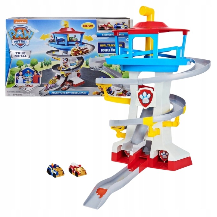 PSI PATROL BAZA OBSERWACYJNA ZESTAW Z DWOMA POJAZDAMI MARSHALL I CHASE