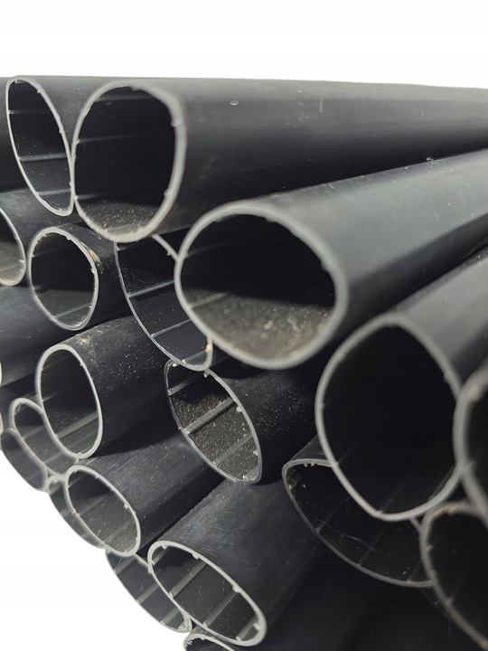 RURKA TERMOKURCZLIWA Z KLEJEM GRUBA CZARNA KOSZULKA IZOLACJA 1 METR