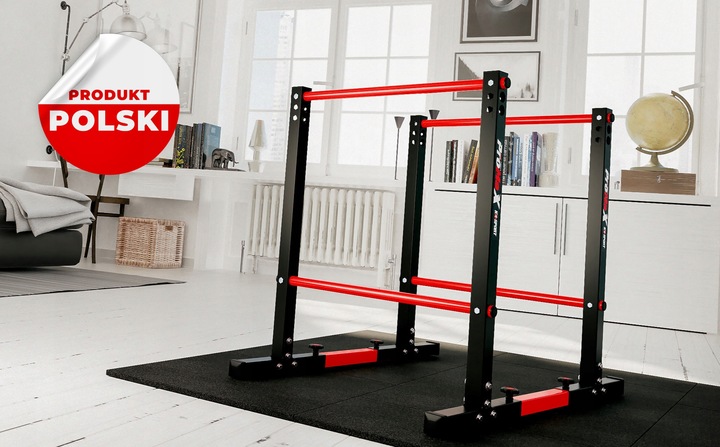 Poręcze stacjonarne do pompek treningowe do ćwiczeń mięśni brzucha