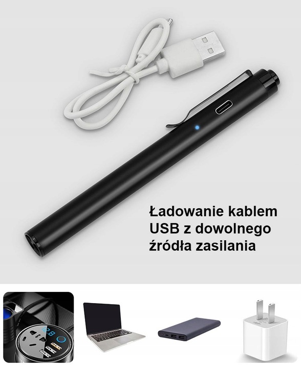 Latarka Diagnostyczna - Laryngologiczna LED USB-C
