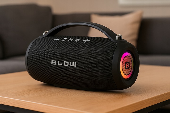 GŁOŚNIK BLUETOOTH PRZENOŚNY BEZPRZEWODOWY SD FM USB AUX MOBILNY RADIO
