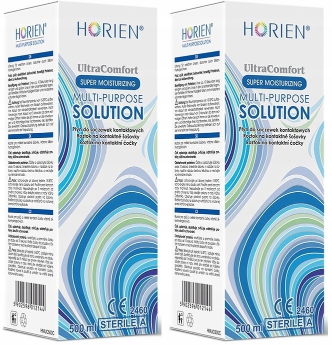 HORIEN ULTRA COMFORT 500 ml PŁYN DO SOCZEWEK