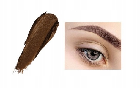 STEMPEL DO BRWI POMADA SZABLONY CIEMNO BRĄZOWY X3