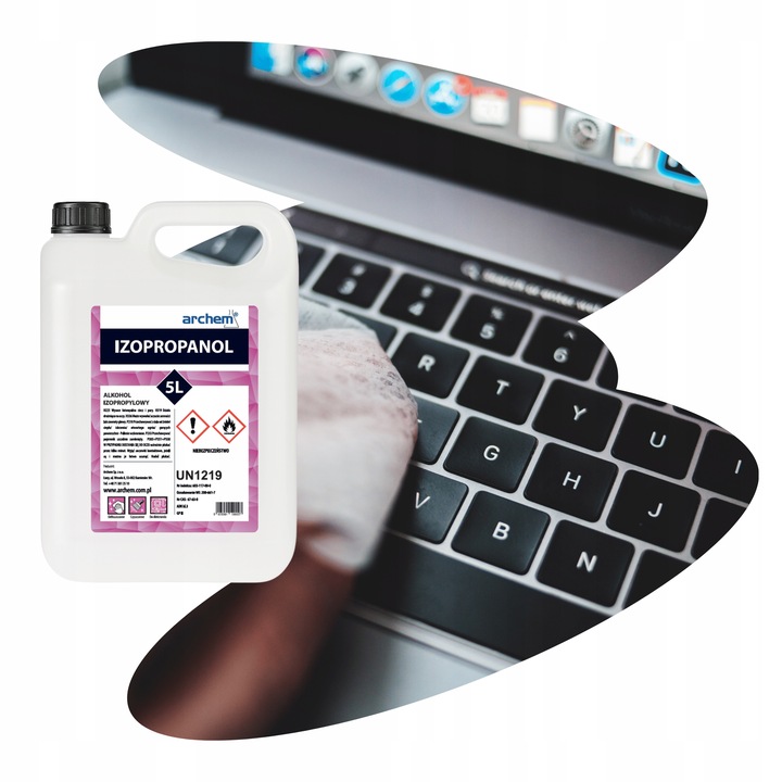 Alkohol Izopropylowy 99,9% IPA 10l (2x5l) Izopropanol