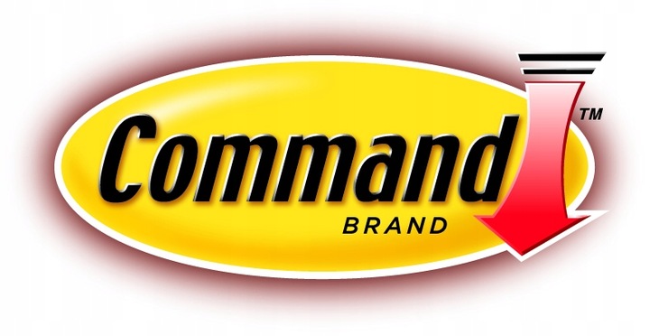 COMMAND Rzepy samoprzylepne d Wieszania Obrazów do 7,2kg Zestaw