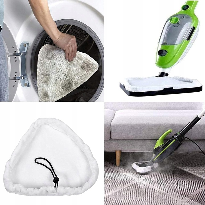 NAKŁADKI Z MIKROFIBRY NA MOPA PAROWEGO UNIWERSALNE x5