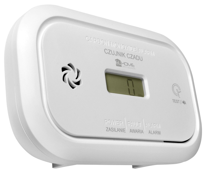 Czujnik czadu Tlenku węgla Detektor CO Bezprzewodowy bateryjny cert.